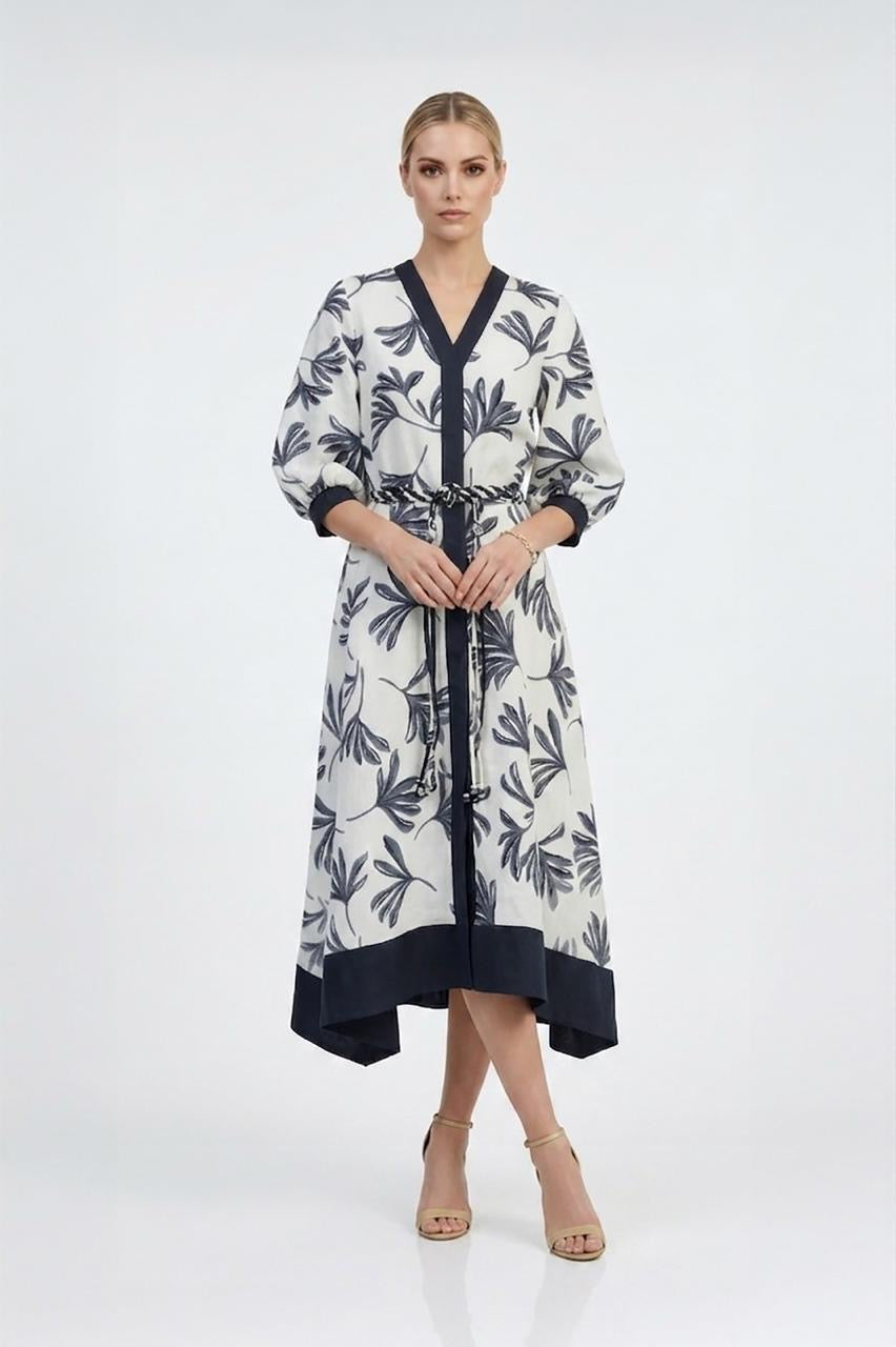 VESTIDO MIDI H0RTENSIA