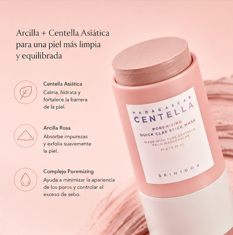 SKIN1004 - Mascarilla de Arcilla Madagascar Centella Poremizing Quick Clay Stick Mask [27g]