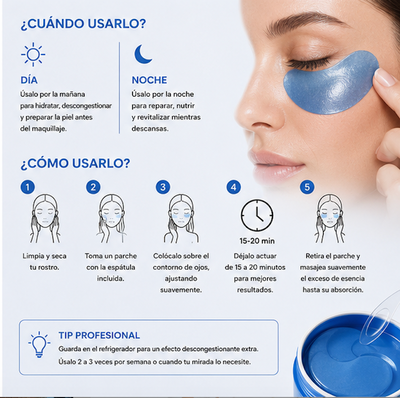 MediFlower - Parches para Ojos ARONYX Hyaluronic Acid Collagen Eye Patch [90 g]