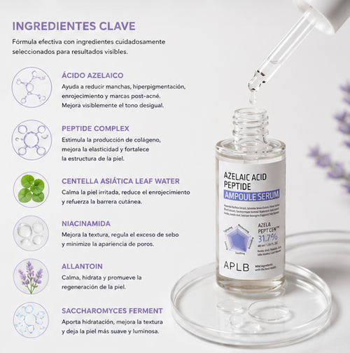 APLB - Sérum Facial Azelaic Acid Peptide Ampoule Serum [40ml]