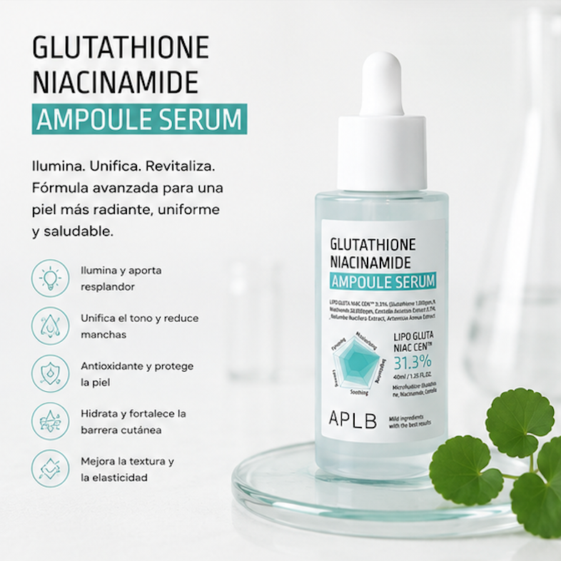 APLB - Ampolla Facial Glutathione Niacinamide Ampoule Serum