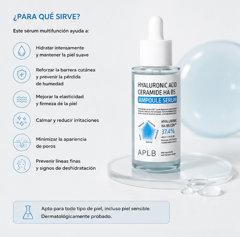 APLB - Hyaluronic Acid Ceramide HA B5 Ampoule Serum