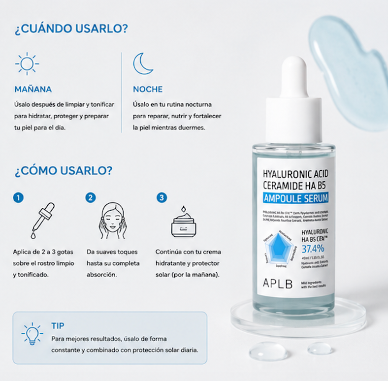 APLB - Hyaluronic Acid Ceramide HA B5 Ampoule Serum