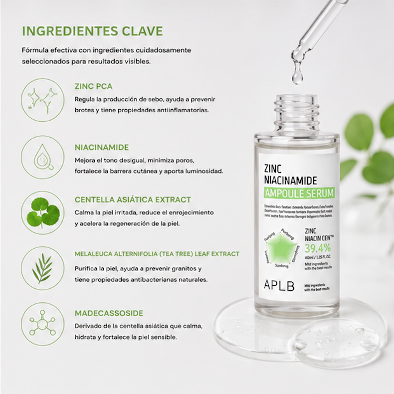 APLB - Zinc Niacinamide Ampoule Serum [40ml]