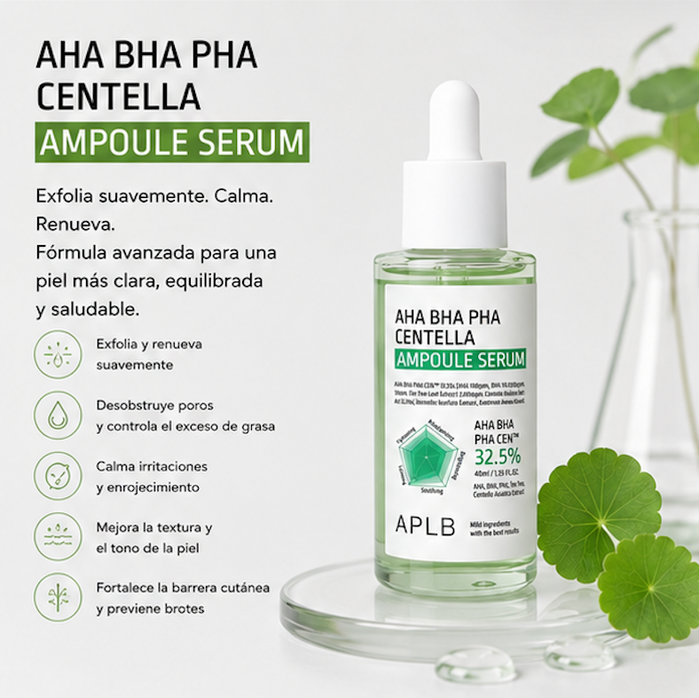 APLB - Ampolla Céntella Asiática AHA BHA PHA Centella Ampoule Serum [40ml]