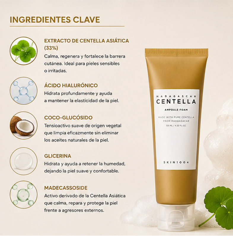 SKIN1004 - Madagascar Centella Ampoule Foam