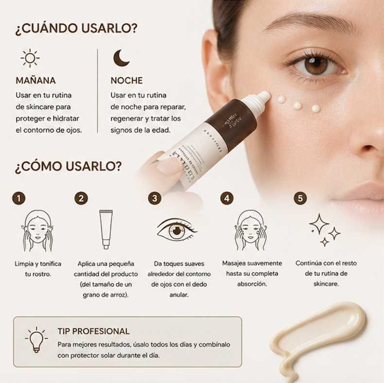 SKIN1004 - Crema de Ojos Madagascar Centella Probio-Cica Bakuchiol Eye Cream [20ml]