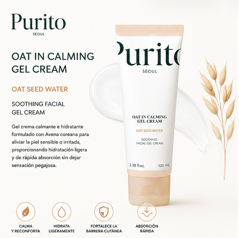 Purito SEOUL - Combo Crema Facial Oat-In Calming Gel Cream