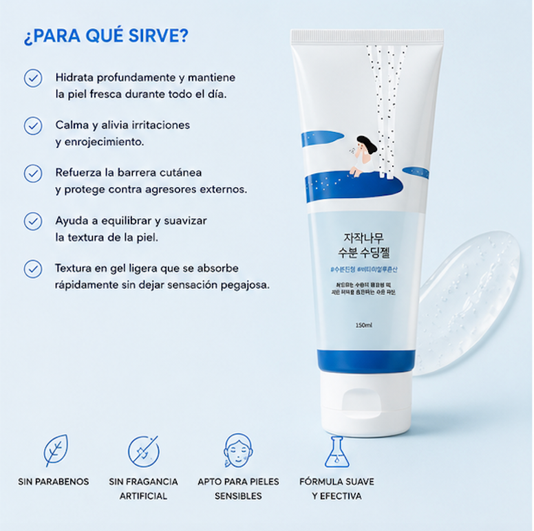 ROUND LAB - Gel Hidratante Birch Juice Moisturizing Soothing Gel (150 ml)