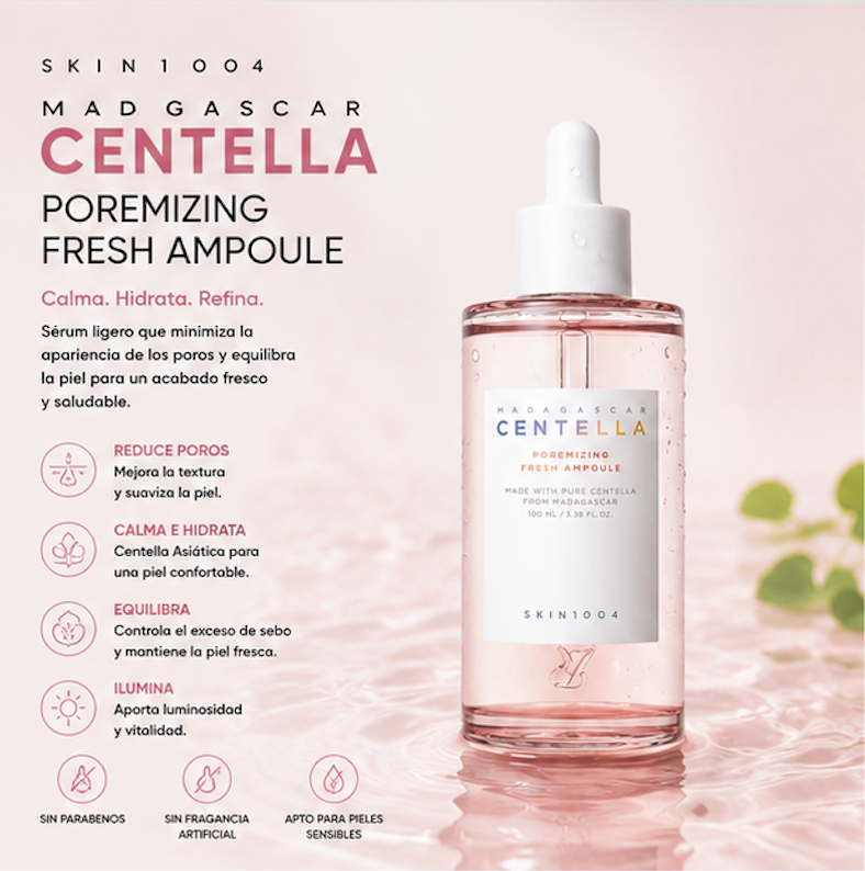 SKIN1004 - Ampolla Facial Madagascar Centella Poremizing Fresh
