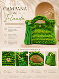 Bolsa a crochet Campana de Irlanda